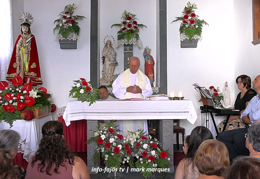“EUCARISTIA SOLENE” – Festa do Senhor Bom Jesus – Fajã Grande / Calheta – Ilha de São Jorge (c/ vídeo)