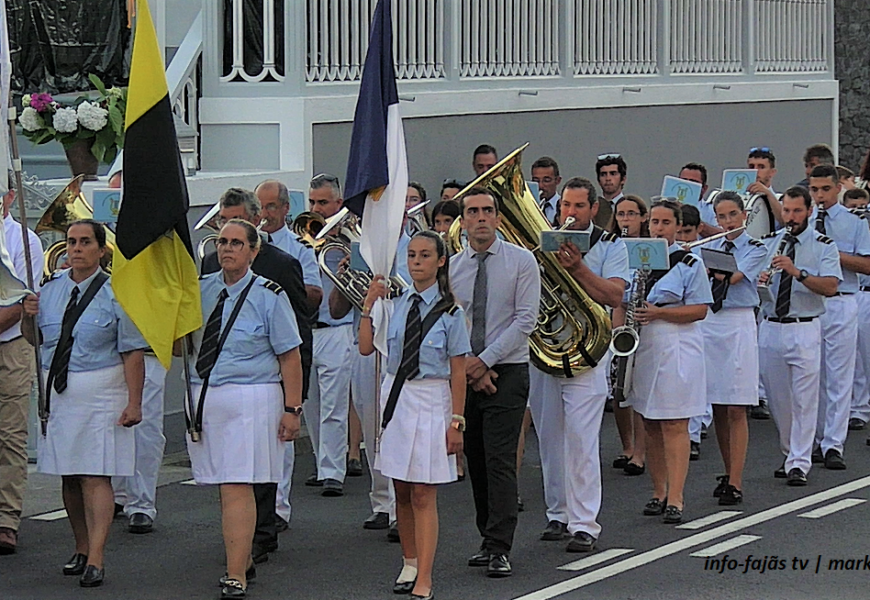 “BANDA FILARMÓNICA DE SANTO AMARO” abrilhantou a Festa da Srª da Boa Hora – Santo Amaro – Ilha de São Jorge (c/ vídeo)