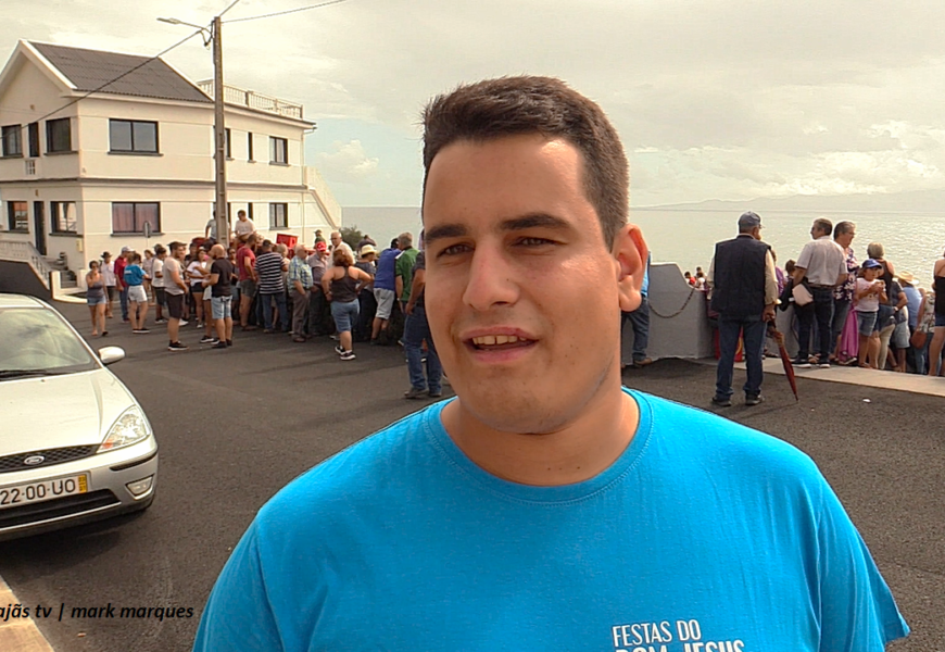 “É importante manter as tradições” afirma Ricardo Paiva – Festa do Senhor Bom Jesus – Fajã Grande / Calheta – Ilha de São Jorge (c/ vídeo)