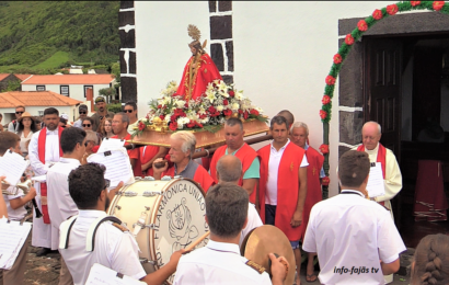 “UNIÃO POPULAR” abrilhantou Festa na Fajã da Caldeira do Senhor Santo Cristo – Ilha de São Jorge (c/ vídeo)