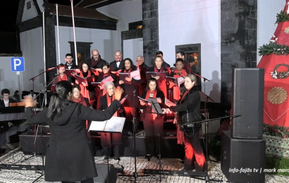 Atuação do Coro e Orquestra da Ilha de São Jorge “José Damião de Almeida” – Montras 2023 – Velas (c/ vídeo)