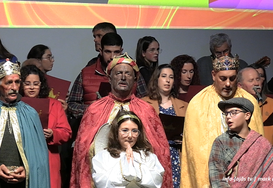 “Grupo de Reis” do Grupo de Folclore dos Rosais – Auditório Municipal das Velas – Ilha de S. Jorge (c/ vídeo)