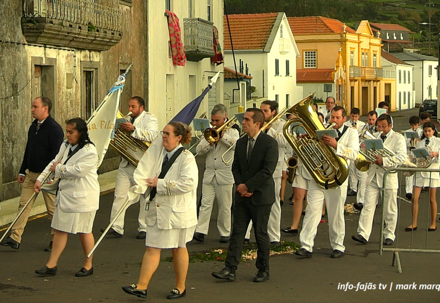 “BANDA FILARMÓNICA” abrilhantou a Festa de Santo Amaro – Ilha de São Jorge (c/ vídeo)