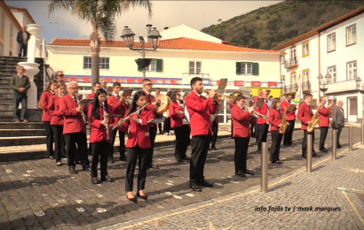 “LUSITÂNIA CLUB RECREIO VELENSE” participou nas Procissões da Mudança e Passos – Vila das Velas – Ilha de São Jorge (c/ vídeo)