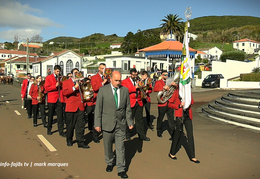 “BANDA FILARMÓNICA LUSITÂNIA” abrilhantou a Festa em honra de Santo Antão (Rosais) – Ilha de São Jorge (c/ vídeo)