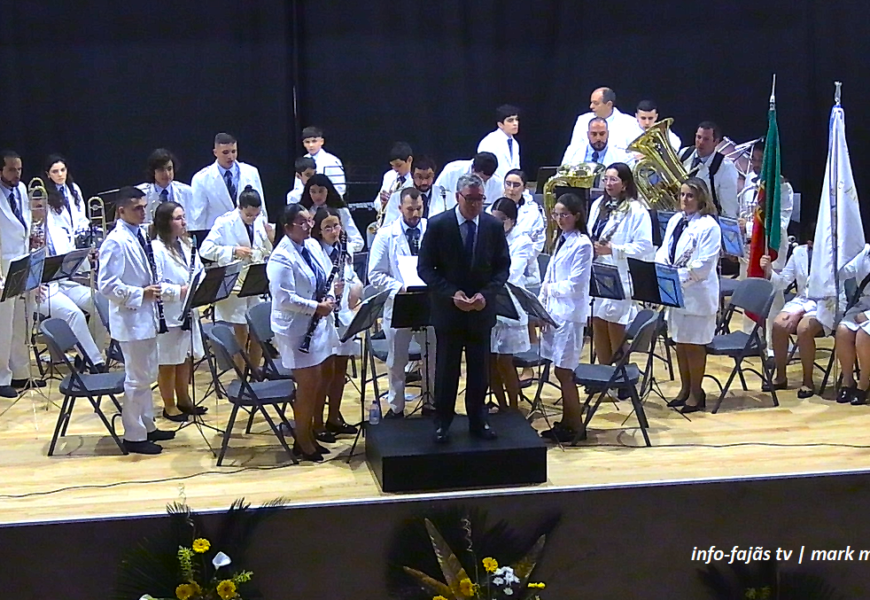 “CONCERTO” da Banda Filarmónica de Santo Amaro – Inauguração Nova Sede – Ilha de São Jorge (c/ vídeo)
