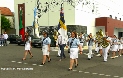 “BANDA FILARMÓNICA DE SANTO AMARO” – Festa de São João na freguesia de Santo Amaro – Ilha de São Jorge  (c/ vídeo)