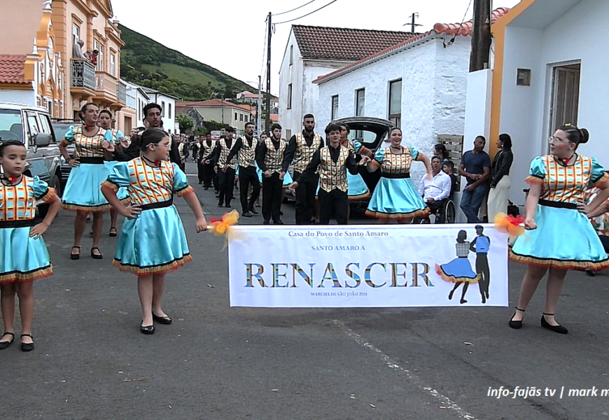 “MARCHA POPULAR” – Festa de São João na freguesia de Santo Amaro – Ilha de São Jorge (22.06.2024) (c/ vídeo)