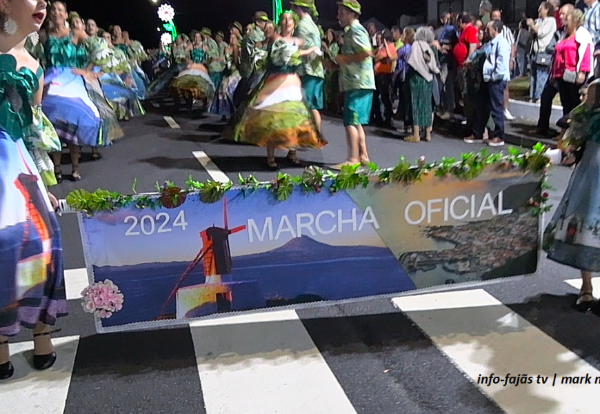 “Marcha Oficial da 35ª Semana Cultural das Velas 2024” – Ilha de São Jorge (c/ vídeo)