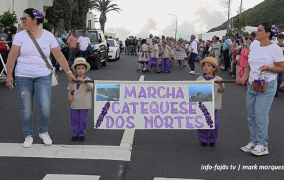 “MARCHA DA CATEQUESE DO NORTE GRANDE” desfila na 35ª Semana Cultural das Velas 2024 – Ilha de São Jorge (c/ vídeo)