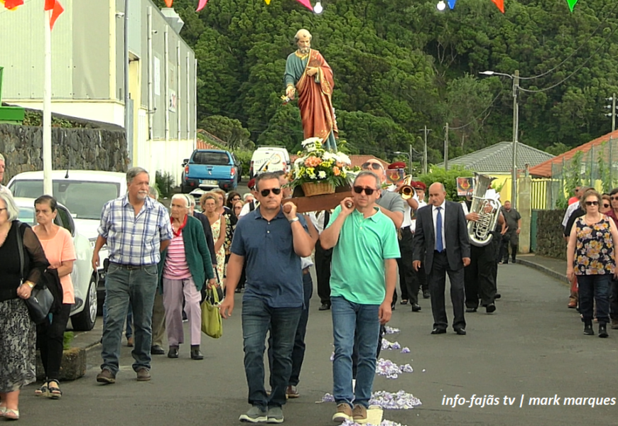 FESTA DE SÃO PEDRO (Procissão) – Lugar de São Pedro / Velas – Ilha de São Jorge (c/ vídeo)