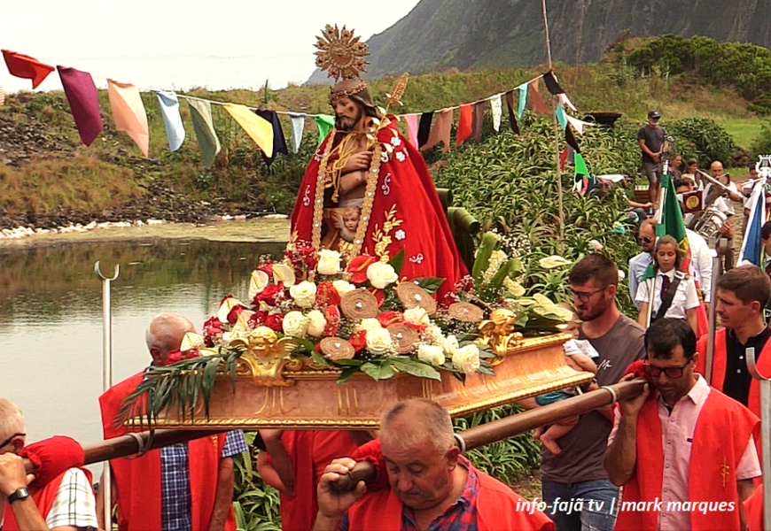 FESTA NA FAJÃ DA CALDEIRA DE SANTO CRISTO – (Procissão) – Ilha de São Jorge (01.09.2024) (c/ vídeo)