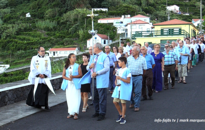 “PROCISSÃO” – FESTA DE Nª SRª DAS DORES – Fajã do Ouvidor – Ilha de São Jorge (15.09.2024) (c/ vídeo)