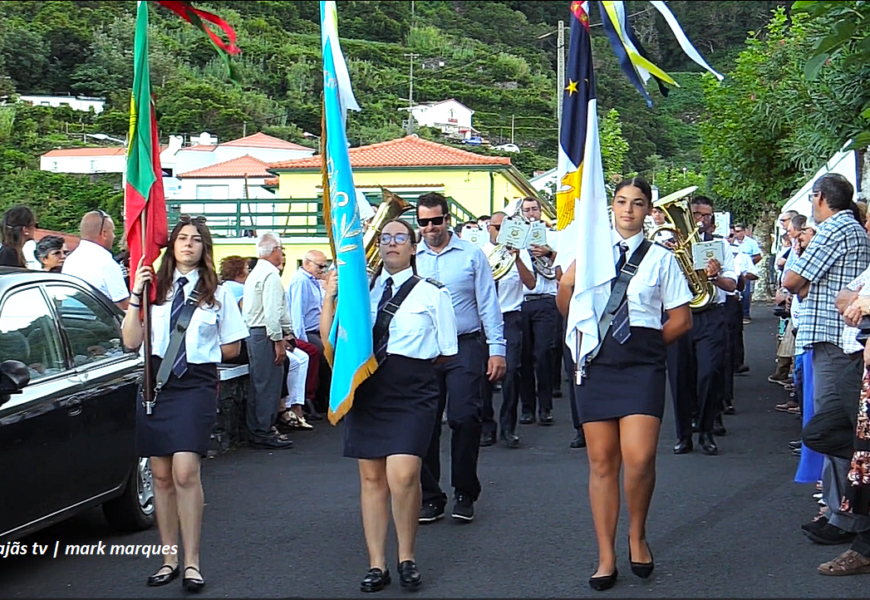 “RECREIO NORTENSE” abrilhantou a Festa da Srª das Dores – Fajã do Ouvidor – Ilha de São Jorge (15.09.2024) (c/ vídeo)