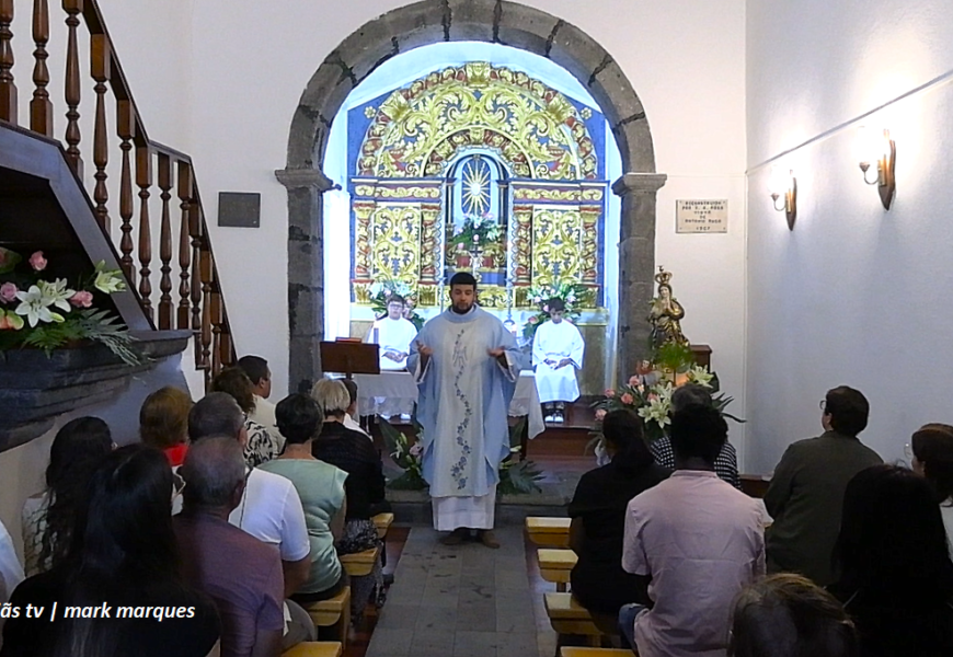 “MISSA SOLENE” – FESTA DA SENHORA DA LUZ – Queimada – Ilha de São Jorge (13.10.2024) (c/ vídeo)