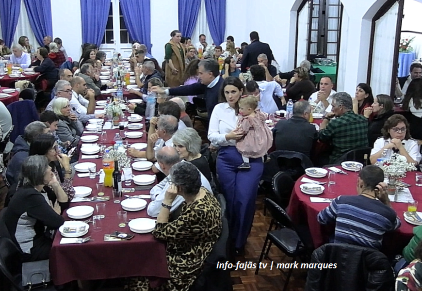 “JANTAR / CONVÍVIO” – Festa de Santa Bárbara – Manadas – Ilha de São Jorge (01.12.2024) (c/ vídeo)