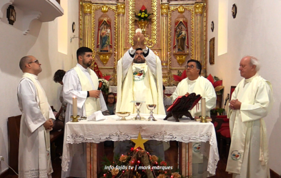 “EUCARISTIA NO SANTUÁRIO DA FAJÃ DA CALDEIRA DE SANTO CRISTO” – Ilha de São Jorge (29.12.2024) (c/ vídeo)