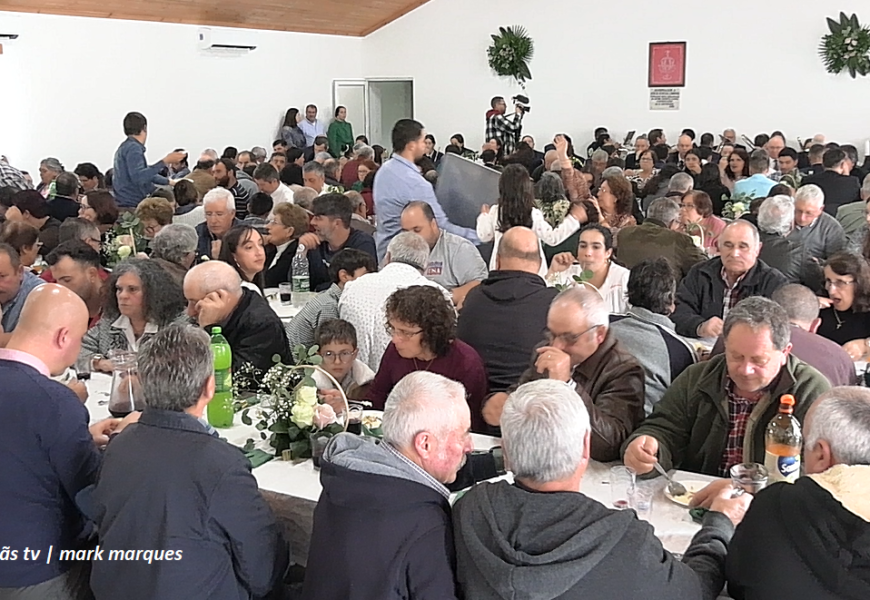 “ALMOÇO / CONVÍVIO” – Festa de Santo Antão – Ilha de São Jorge (17.01.2025) (c/ vídeo)