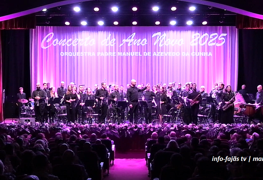 Orquestra Padre Manuel de Azevedo da Cunha – Auditório Velas – Ilha de S. Jorge (2ª parte) (c/ vídeo)