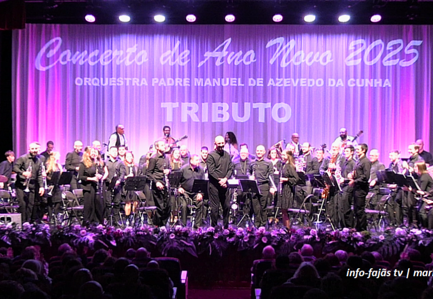 TRIBUTO + Orquestra Pe. Manuel de Azevedo da Cunha – Auditório Velas – Ilha de S. Jorge (3ª parte) (c/ vídeo)