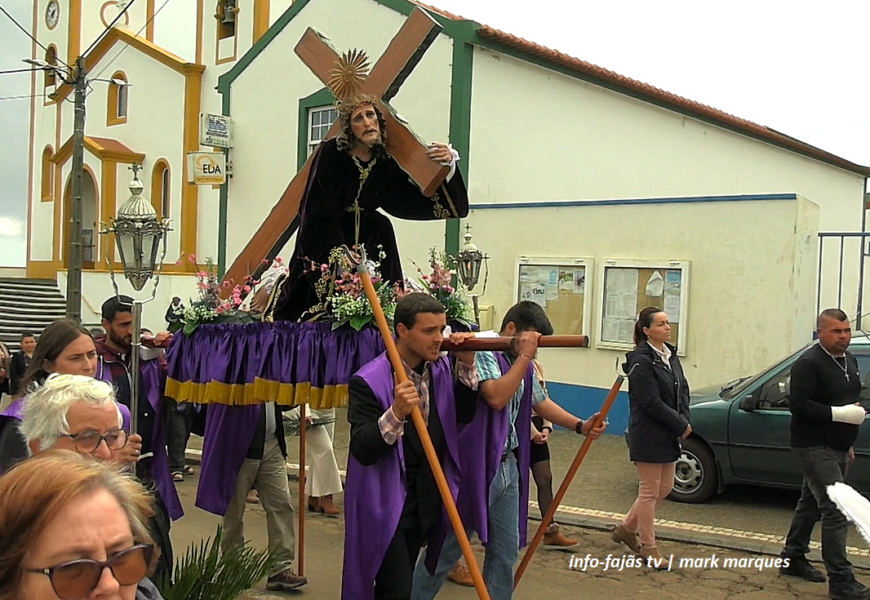 “PROCISSÃO DO SENHOR DOS PASSOS” (Encontro) – Santo Antão – Ilha de São Jorge (13.04.2025) (c/ vídeo)