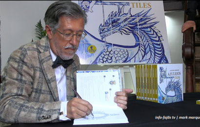 “AZULEJOS” – Livro de António Pedroso – Festas de São Jorge – Velas – Ilha de S. Jorge (23.04.2025) (c/ vídeo)