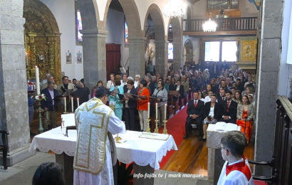 “EUCARISTIA” – 2º Jantar do Divino Espírito Santo – Vila do Topo – Ilha S. Jorge (04.05.2025) (c/ vídeo)