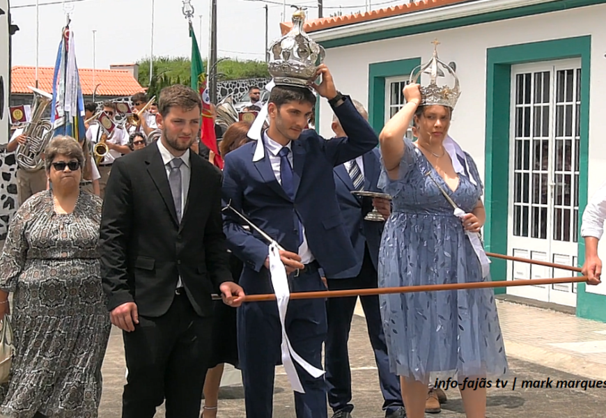 “CORTEJOS DE COROAÇÃO”- 6º Jantar Divino Espírito Santo – Ribeira Seca – Ilha S. Jorge (01.06.2025) (c/ vídeo)