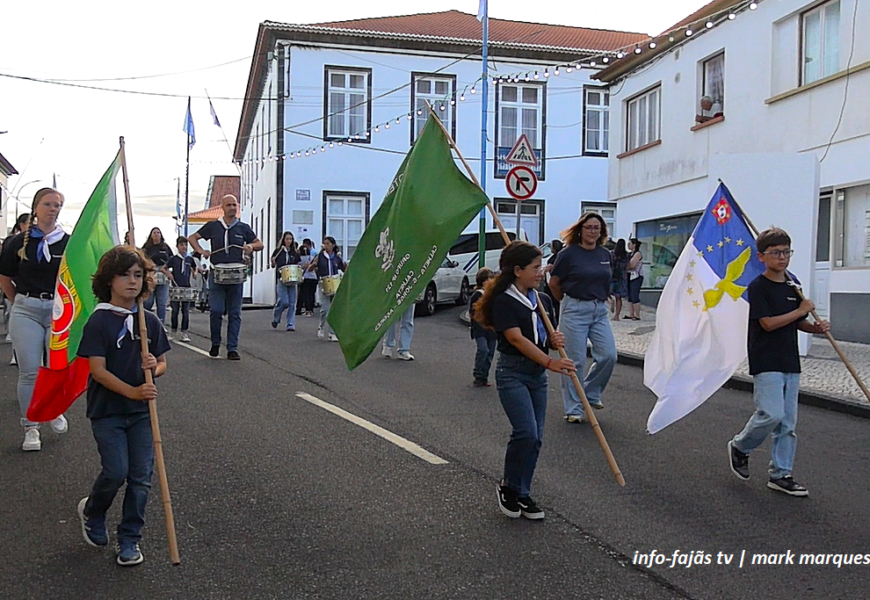 “Escoteiros em desfile abrem Festival de Julho 2025” – Vila da Calheta – Ilha de São Jorge (10.07.2025) (c/ vídeo)