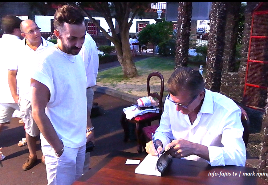 “LANÇAMENTO DE LIVRO E SEVERINOS LOUNGE” – Velas – Ilha de São Jorge (09.08.2025) (c/ vídeo)