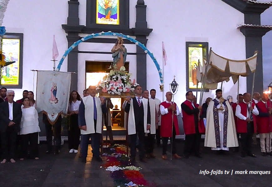 “RECOLHER DA IMAGEM” – Festa em honra de Nª Srª do Rosário – Ilha de São Jorge (15.08.2025) (c/ vídeo)