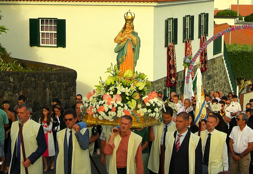 ROSAIS – Procissão em honra de Nª Srª do Rosário – Ilha de São Jorge (15.08.2025) (c/ vídeo)