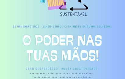 “SENSIBILIZAÇÃO AMBIENTAL” – Casa Museu Cunha da Silveira – Velas no próximo dia 22 de Novembro
