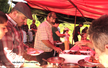 “ALMOÇO CONVÍVIO” – Escrepagem com Juntas de Bois – Rosais – Ilha S. Jorge (08.11.2025) (c/ vídeo)
