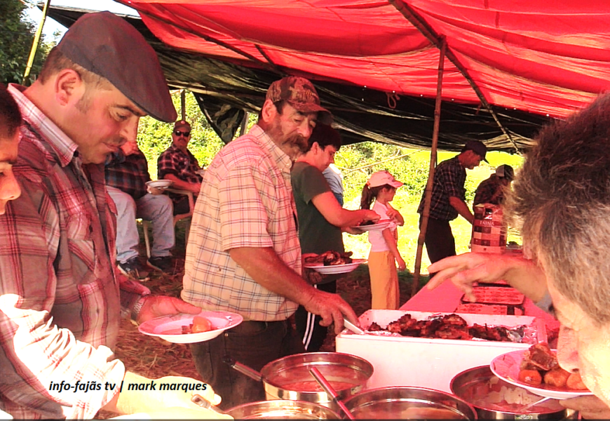 “ALMOÇO CONVÍVIO” – Escrepagem com Juntas de Bois – Rosais – Ilha S. Jorge (08.11.2025) (c/ vídeo)