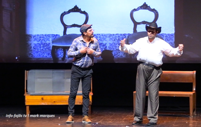 “VALENTES E MEDROSOS” – Grupo de Teatro do Norte Grande – Auditório Municipal de Velas – 31.10.2025 (c/ vídeo) “VALENTES E MEDROSOS” – Grupo de Teatro do Norte Grande – Auditório Municipal de Velas – 31.10.2025 (c/ vídeo)