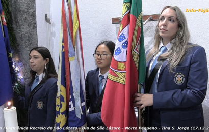 “NORTE PEQUENO EM FESTA” – Padroeiro São Lázaro – Ilha de São Jorge (17.12.2025) (c/ vídeo)