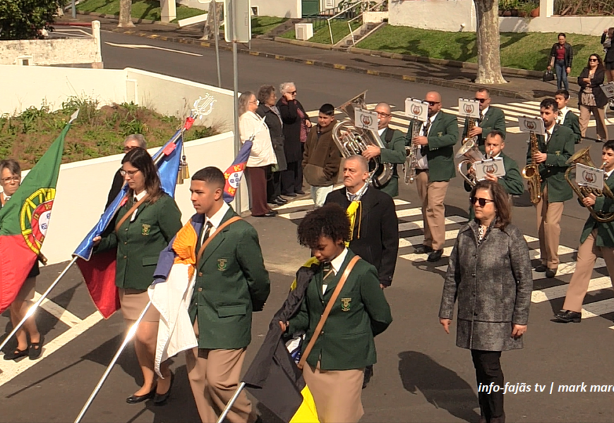 “NOVA ALIANÇA” na Procissão de Passos – Vila das Velas – Ilha S. Jorge (01.03.2026) (c/ vídeo)