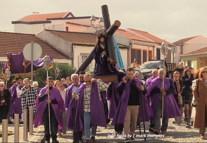 Procissão do “SENHOR DOS PASSOS” (Encontro) – Vila das Velas – Ilha de São Jorge (01.03.2026) (c/ vídeo)