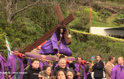 “PROCISSÃO DO SENHOR DOS PASSOS” (Encontro) – Urzelina – Ilha de São Jorge (08.03.2026) (c/ vídeo)