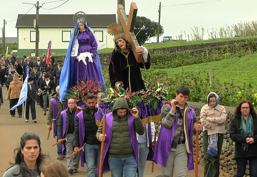 “PROCISSÃO DO SENHOR DOS PASSOS” – Santo Antão – Ilha de São Jorge (22.03.2026) (c/ vídeo)