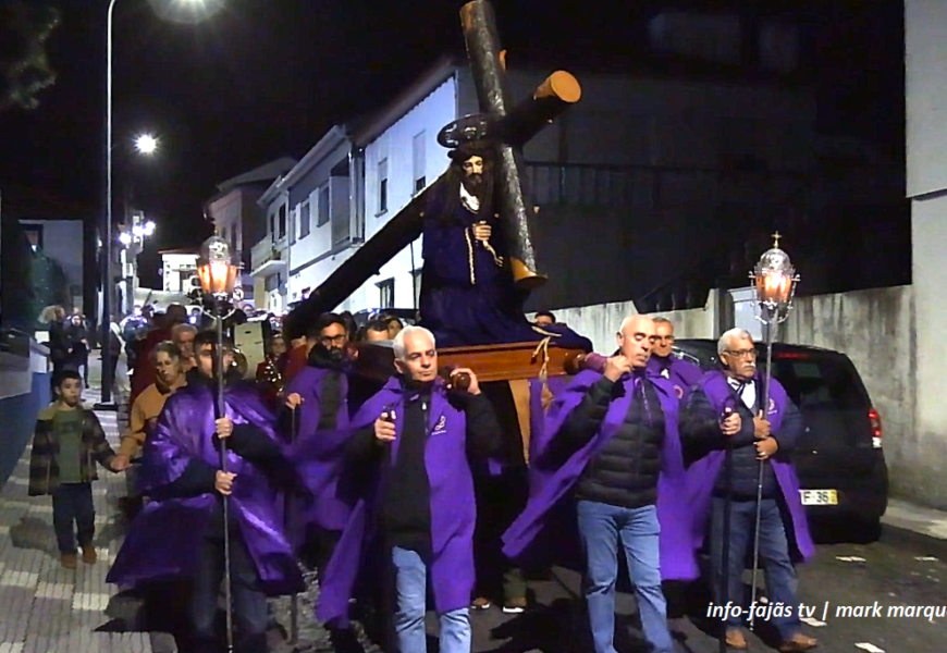 “PROCISSÃO DA MUDANÇA” – PASSOS – Vila das Velas – Ilha de São Jorge (28.02.2026) (c/ vídeo)