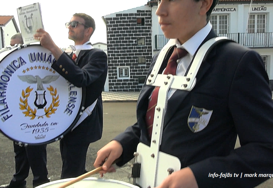 “UNIÃO ROSALENSE” participa na Procissão dos Passos – Rosais – Ilha de São Jorge (15.03.2026) (c/ vídeo)