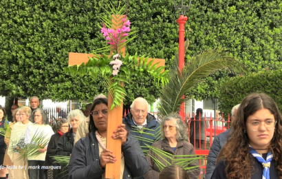 “PROCISSÃO / EUCARISTIA EM DOMINGO DE RAMOS” – Vila das Velas – Ilha de São Jorge (29.03.2026) (c/ vídeo)