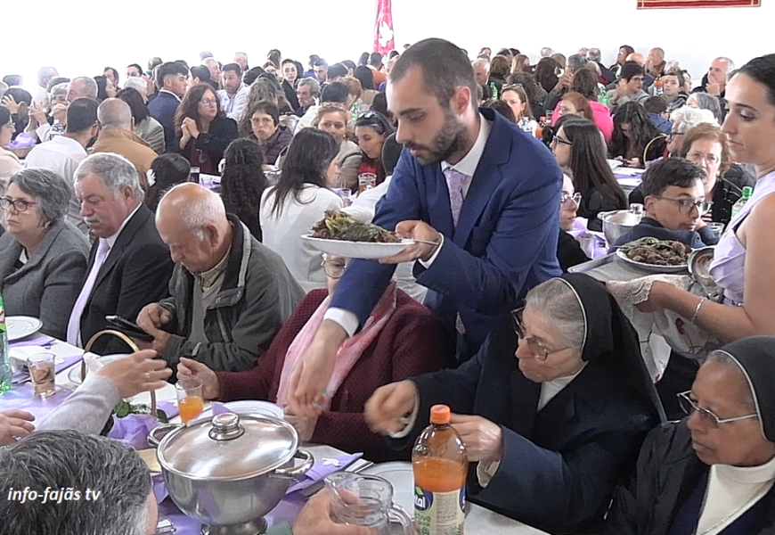 “ALMOÇO SOPAS DO ESPÍRITO SANTO” 5º Jantar – Santo Antão – Ilha S. Jorge (10.05.2026) (c/ vídeo)