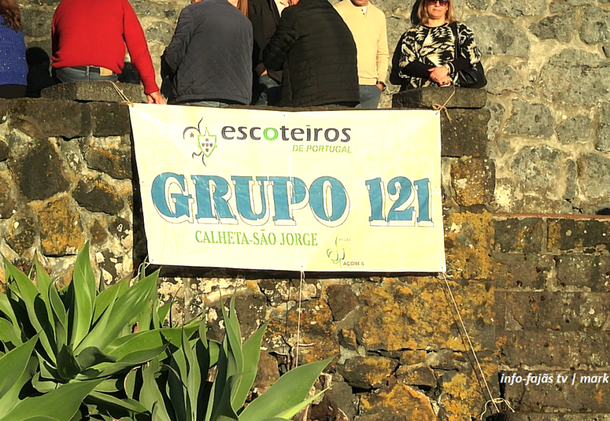 “ESCOTEIROS GRUPO 121” comemoraram 39 anos de existência – Calheta – Ilha S. Jorge (28.04.2026) (c/ vídeo)