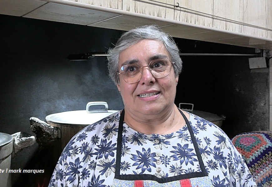 “A MESTRA” – (Idália Borba) – Sopas do Espírito Santo na Vila do Topo – Ilha S. Jorge (26.04.2026) (c/ vídeo)