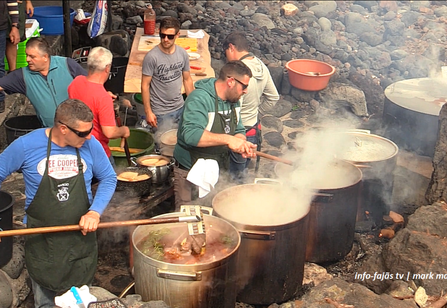 “AS SOPAS NO CALHAU” – Fajã do Ouvidor – Norte Grande – Ilha de São Jorge (28.05.2026) (c/ vídeo)