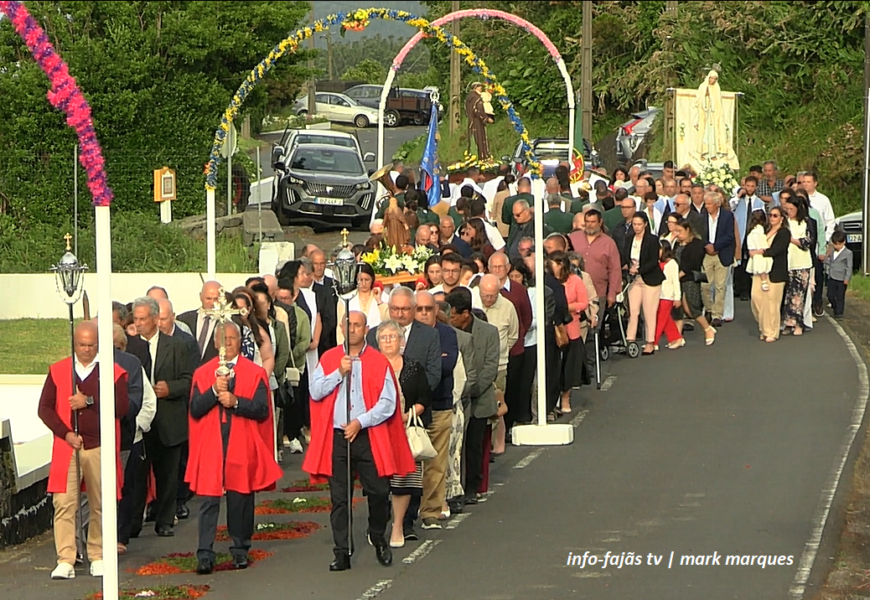 “PROCISSÃO EM HONRA DE SANTO ANTÓNIO” – Festa de Santo António – Ilha de São Jorge (14.06.2026) (c/ vídeo)
