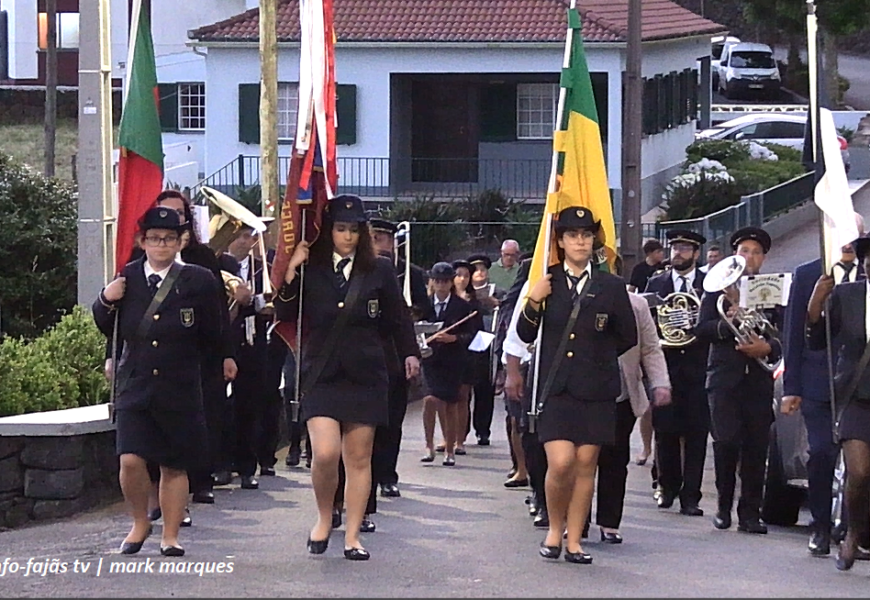 “BANDA FILARMÓNICA RECREIO TOPENSE” desfila nas Festas S. João – Stº Amaro – Ilha S. Jorge (26.06.2026) (c/ vídeo)